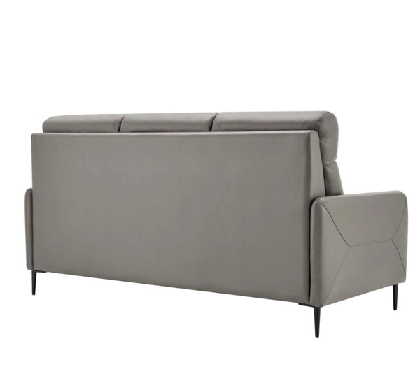 Rudy Comfortable Quality Leather Sofa Back