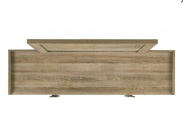 Serrano Contemporary Dusty Oak Finish Dresser Top