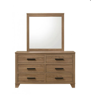 Serranto Walnut Finish Dresser