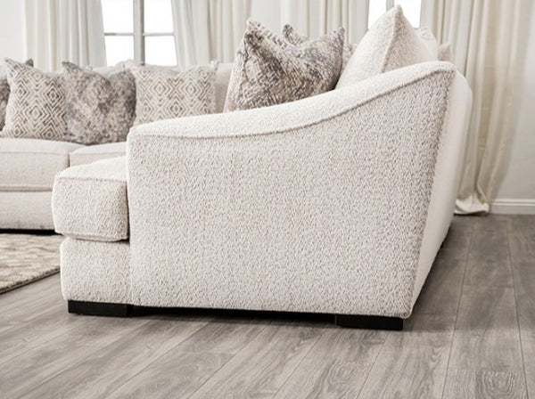 Styles Boucle Fabric Sectional Sofa