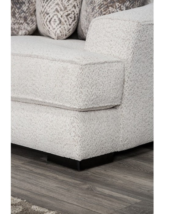Styles Boucle Fabric Sectional Sofa
