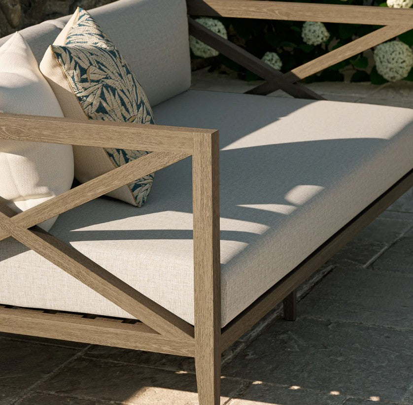Sunshore Pebble Outdoor Loveseat