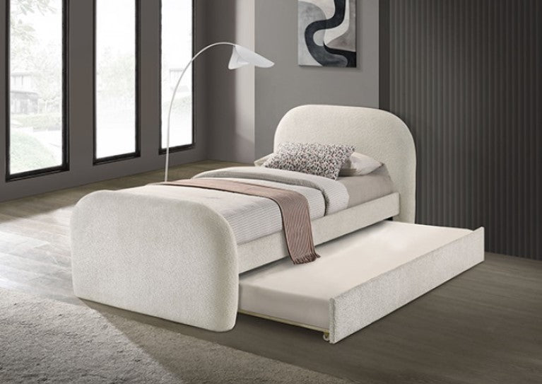 Valincia Upholstered Twin Trundle Bed
