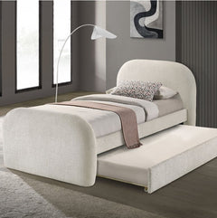 Valincia Upholstered Twin Trundle Bed