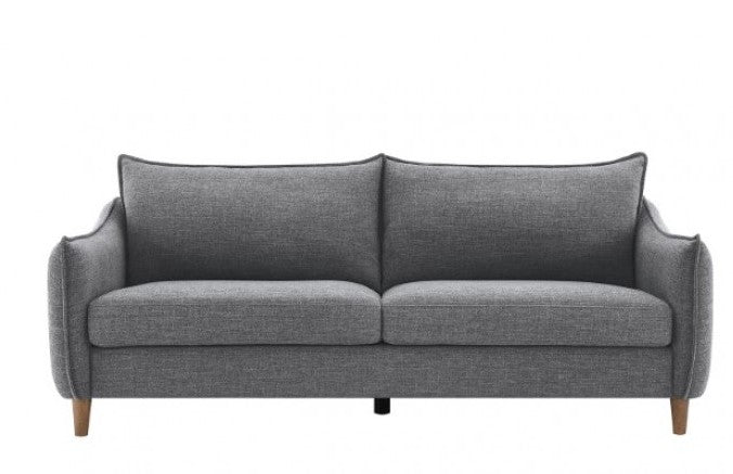 Veron Skinny Slope Arm Sofa Dark Gray