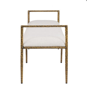 Vladi Contemporary Style Fully Upholstered Bench Side