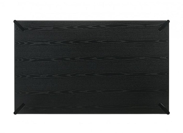 Waldo Transitional Style Black Dining Table Top