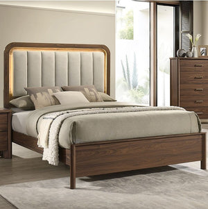 Herman Mid-Century Modern Bed Set
